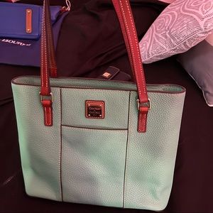 Dooney & Bourke Small Lexington Shopper Mint
